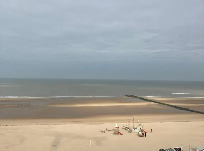 Seaview 3 Bedr Apartment - 8P - Oostende - Type Antwerpen85 - Frontal Seaview, Situated At The Beach